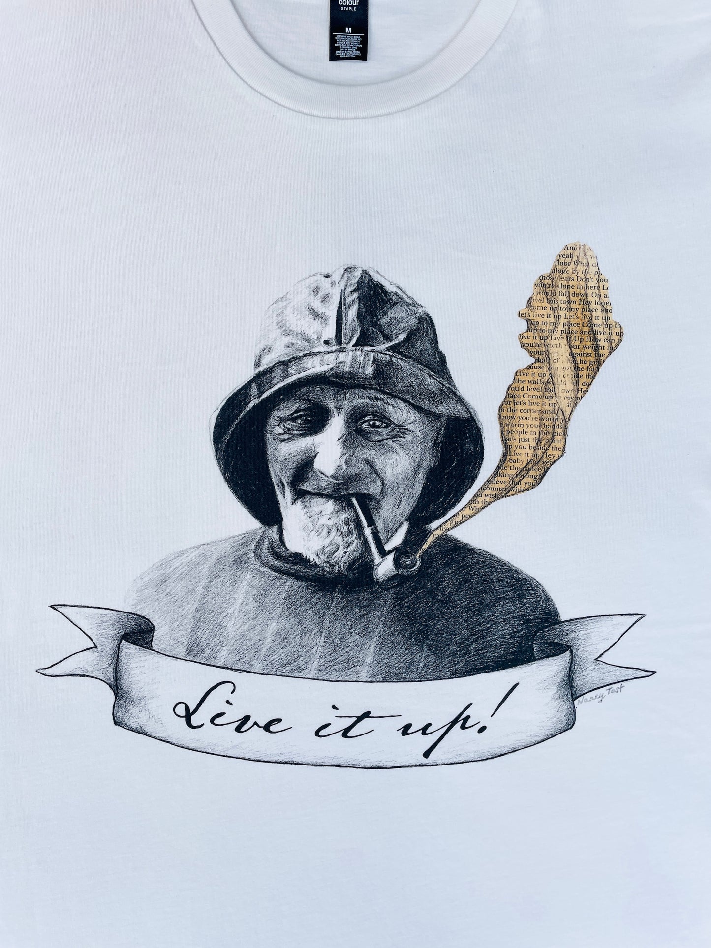 Live it Up t-shirt - natural