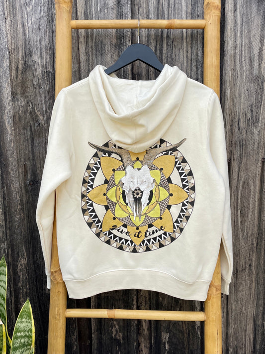 Give it Time hood - off white