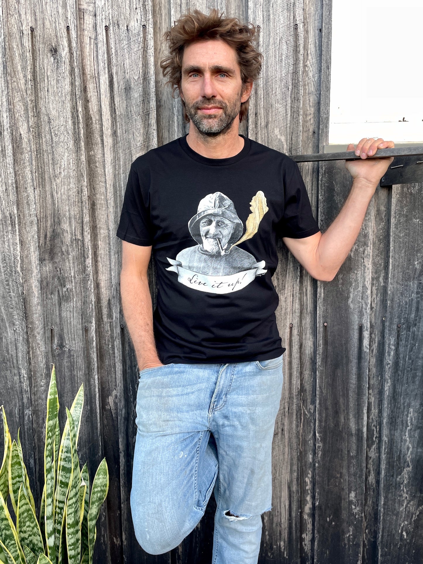 Live it Up t-shirt - black