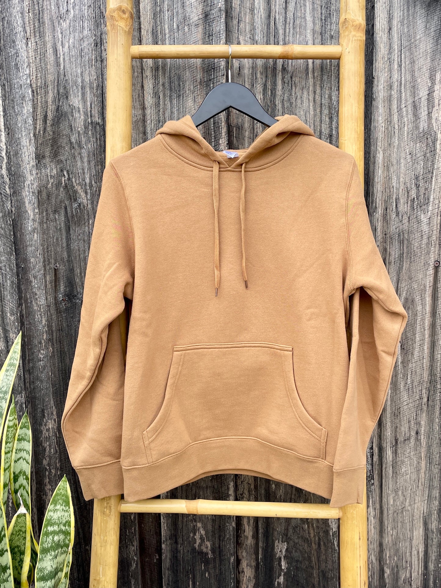 Give it Time hood - camel