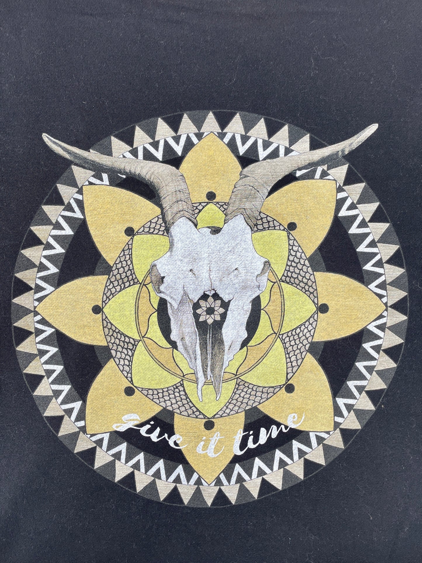 Give it Time hood - black