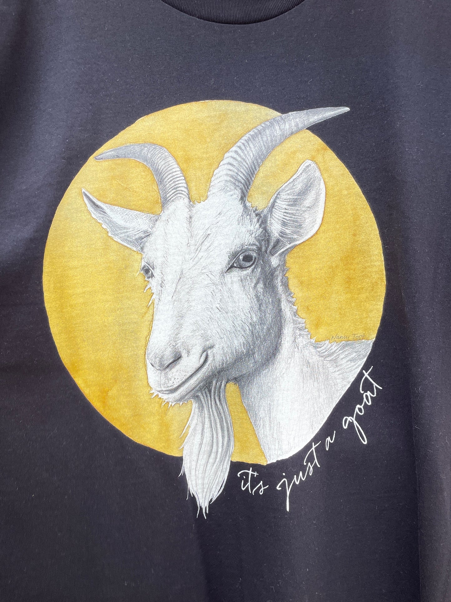 Goat t-shirt - black