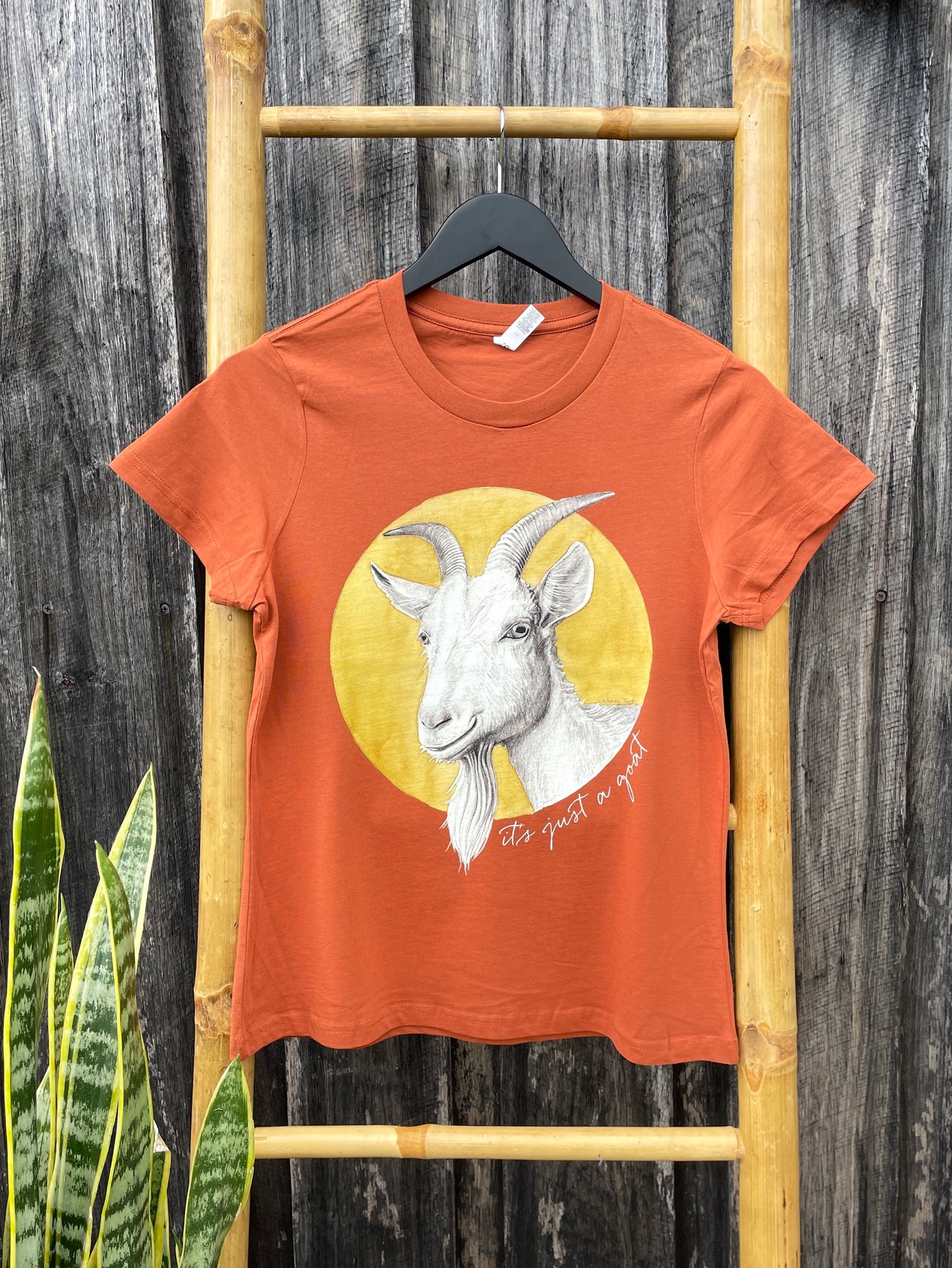 Goat t-shirt - copper