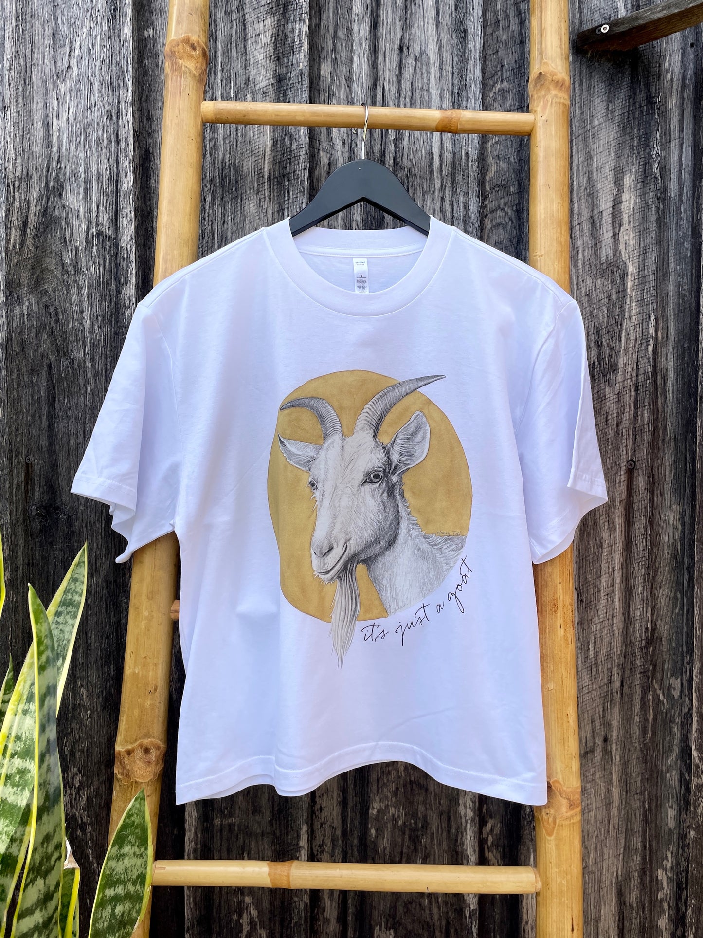 Goat t-shirt - white