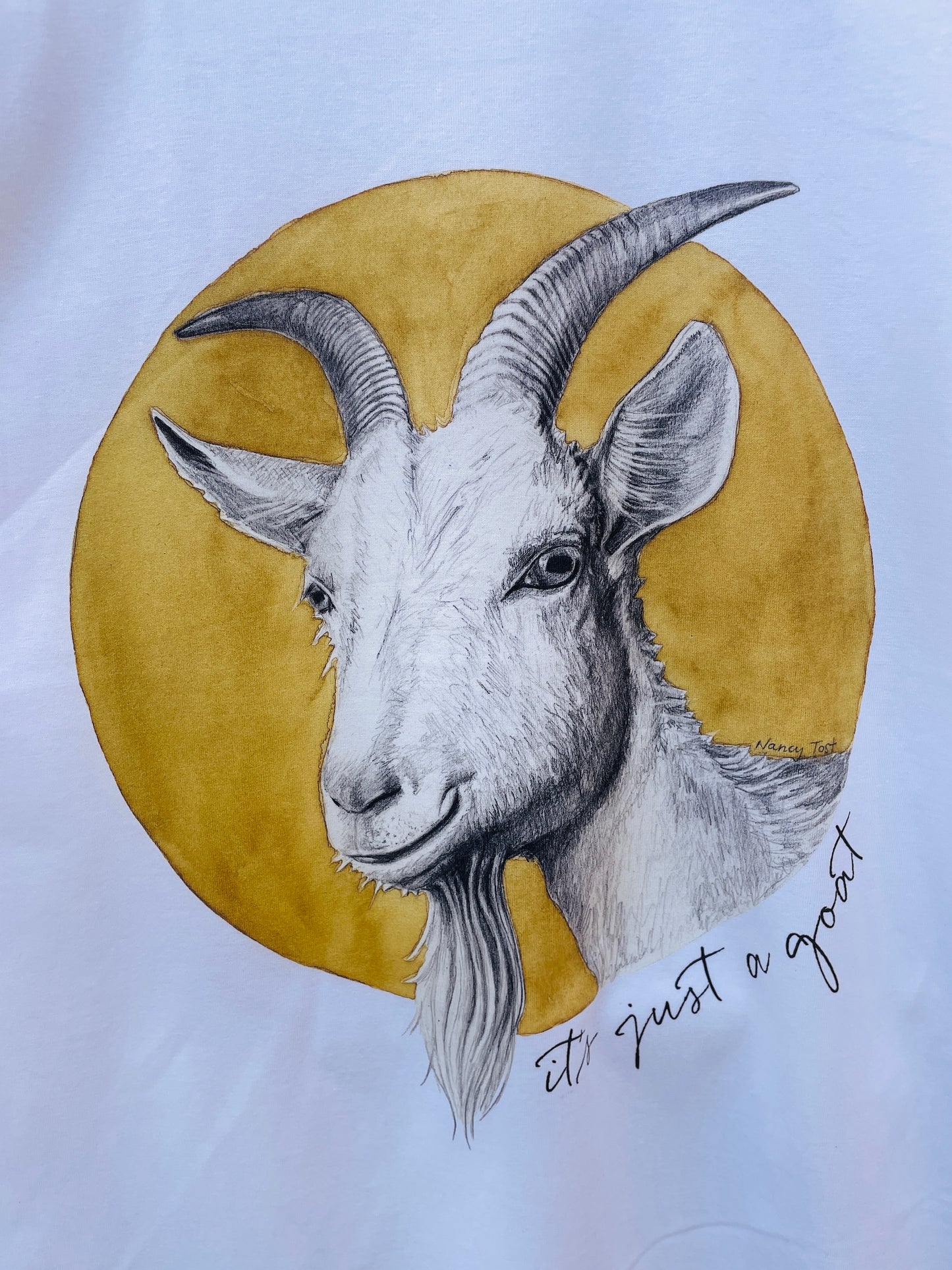 Goat t-shirt - white