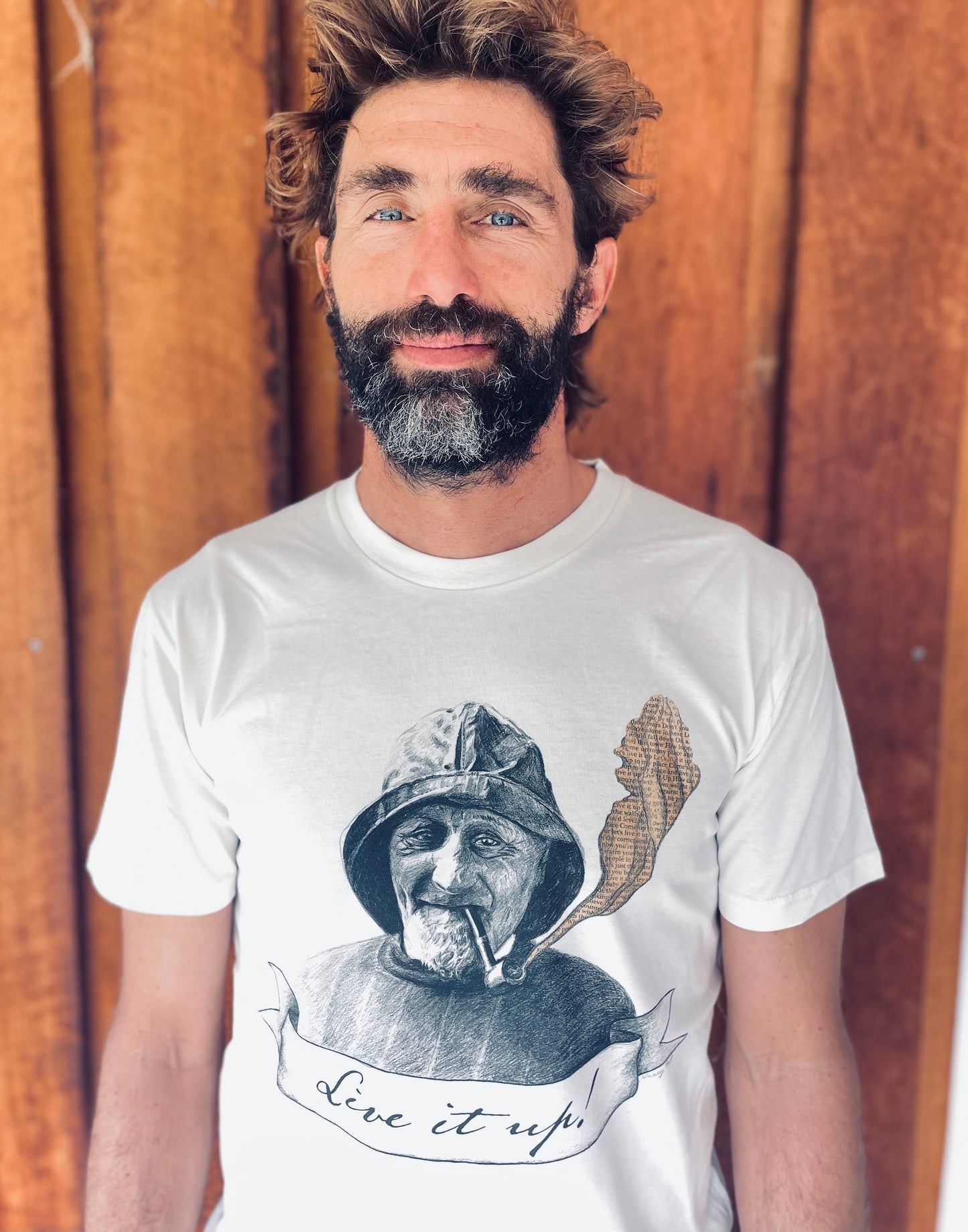 Live it Up t-shirt - natural