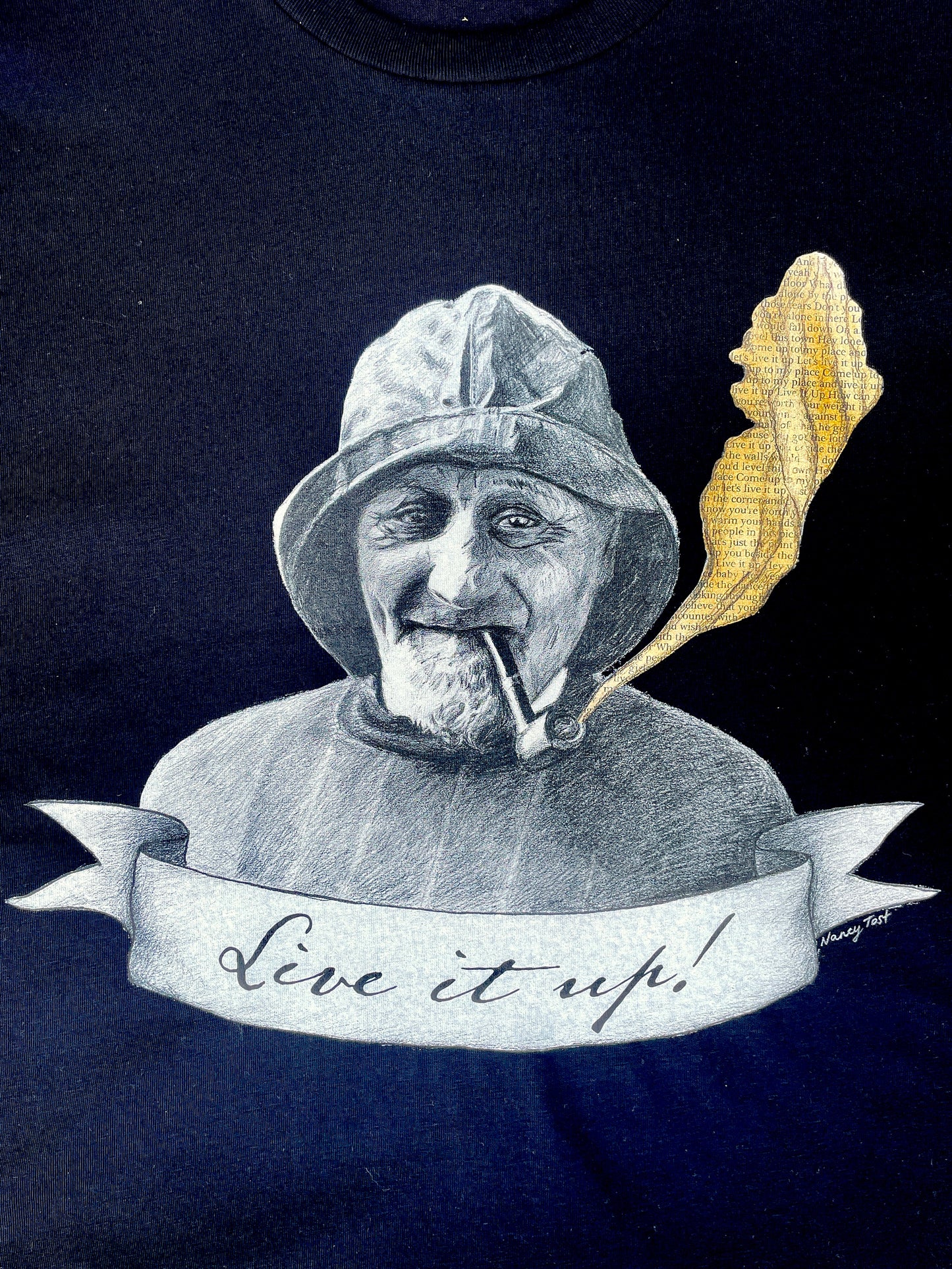 Live it Up t-shirt - black