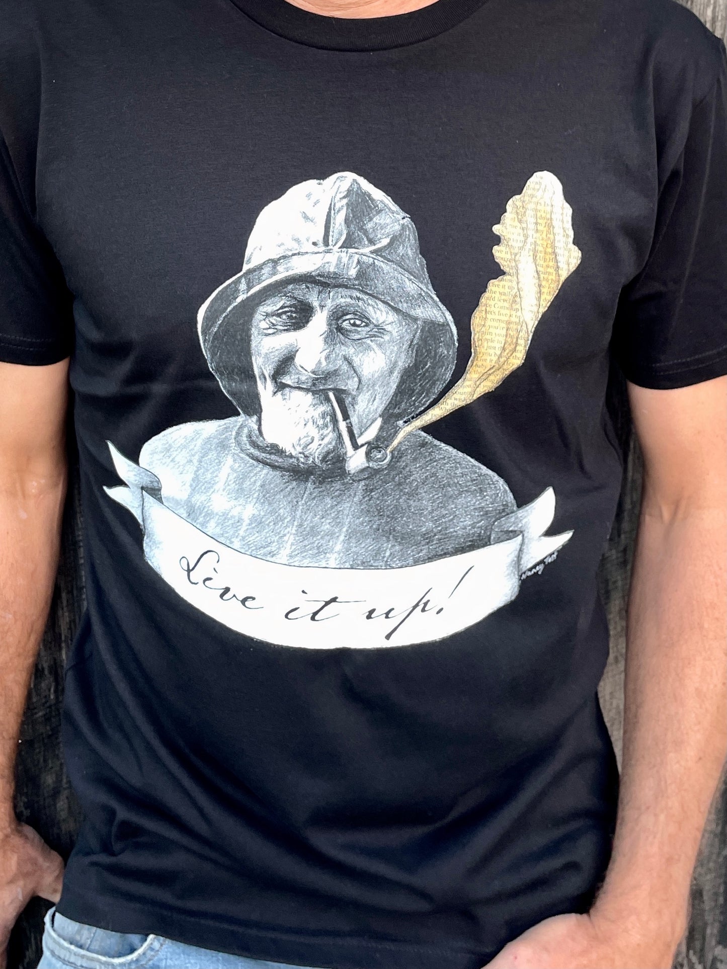 Live it Up t-shirt - black