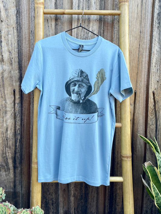 Live it Up t-shirt -pale blue