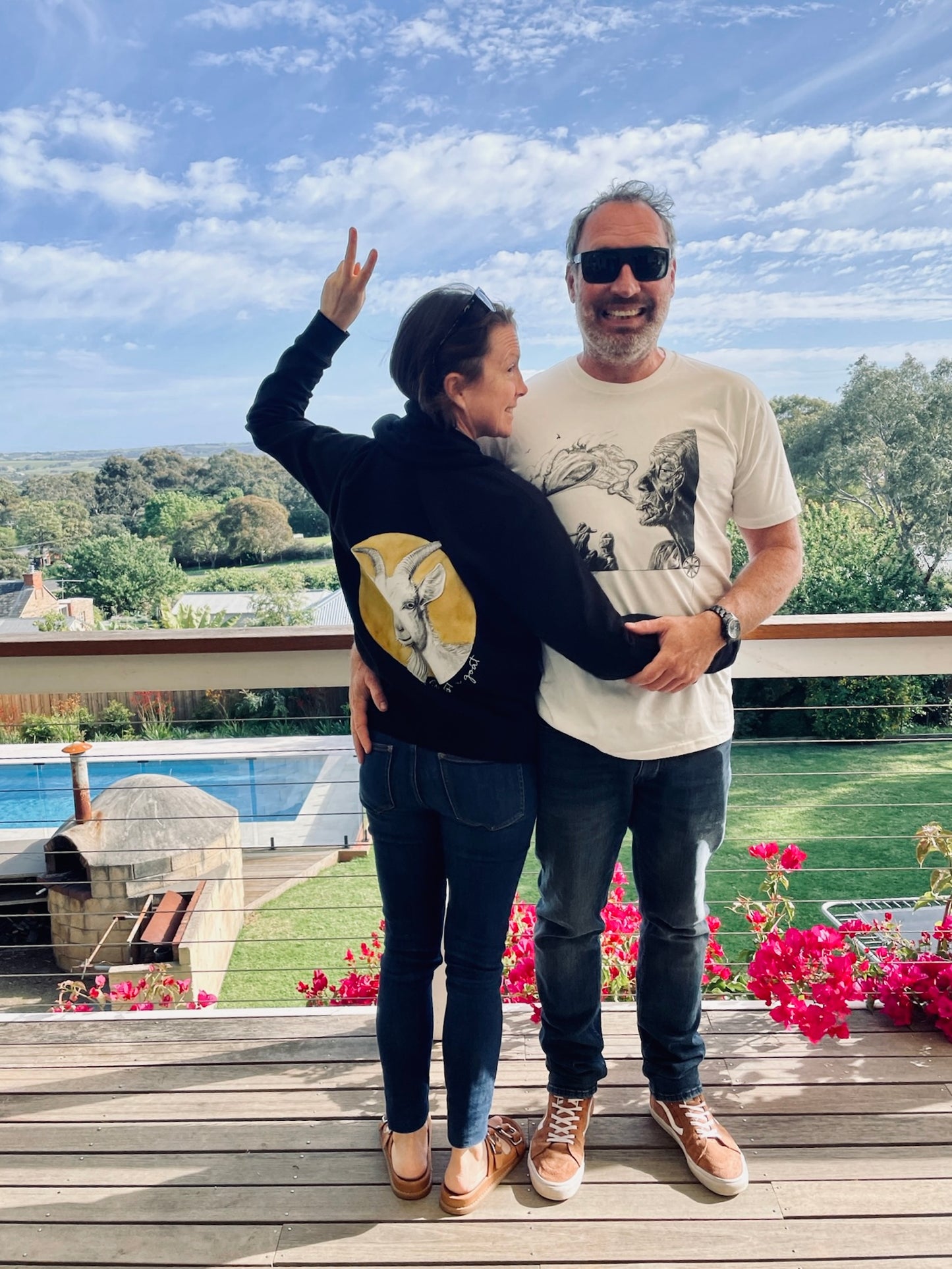 Smoking Barrels t-shirt - natural