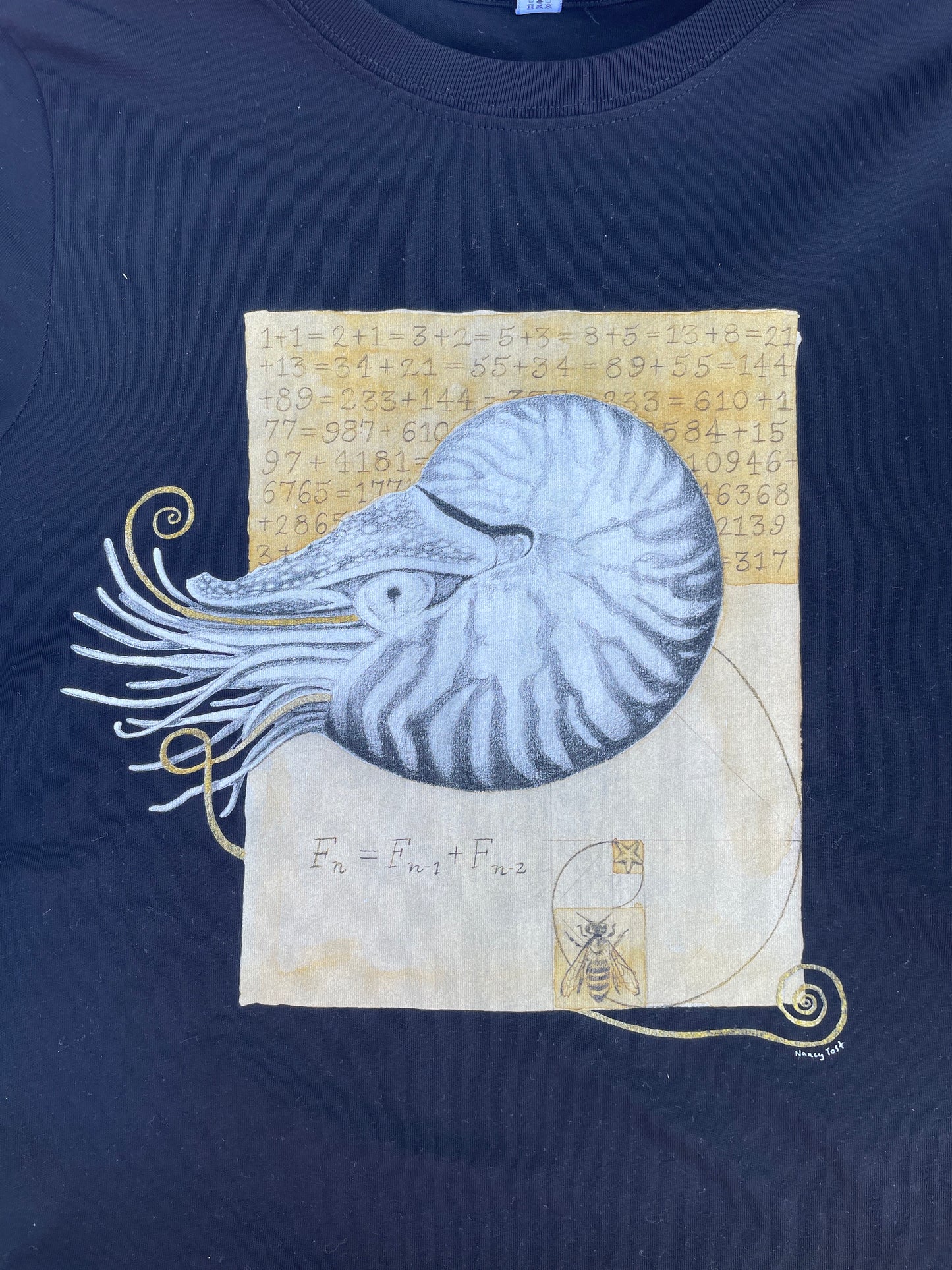 Nautilus t-shirt - black