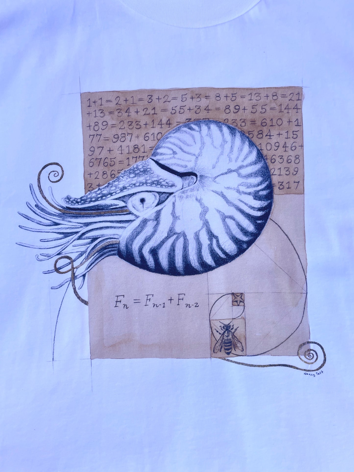 Nautilus t-shirt - white