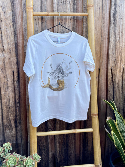 Goddess of Good Vibes t-shirt - white