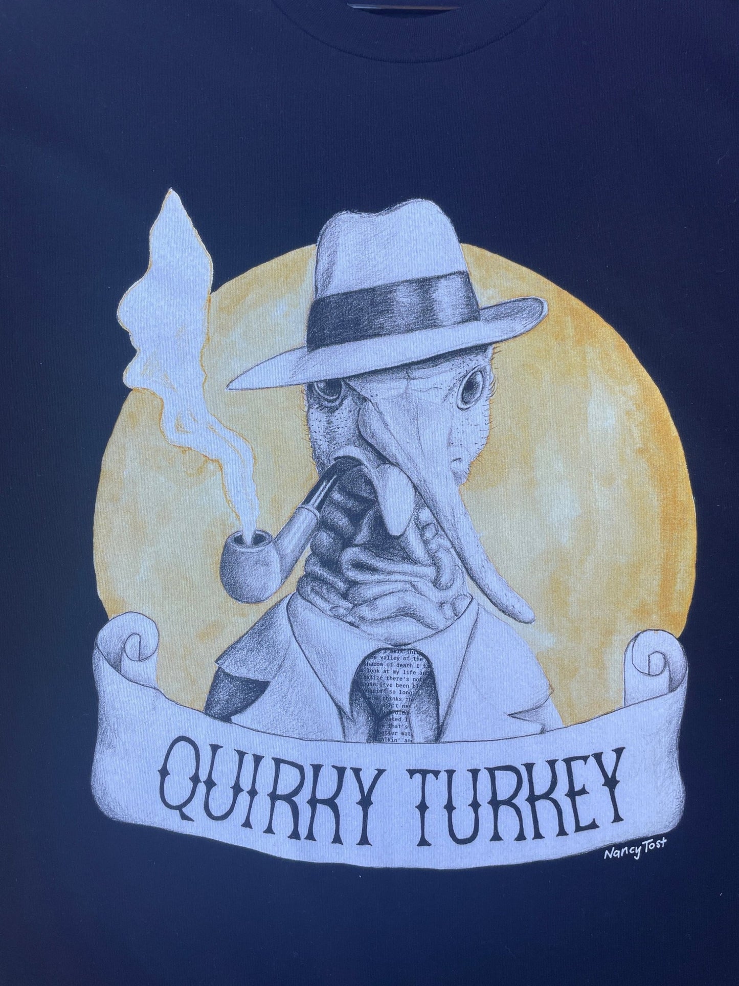 Quirky Turkey t-shirt - black