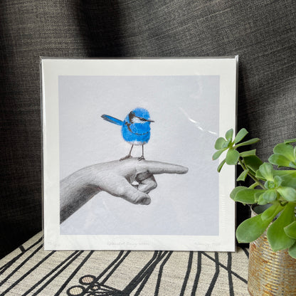 Splendid Fairy Wren print