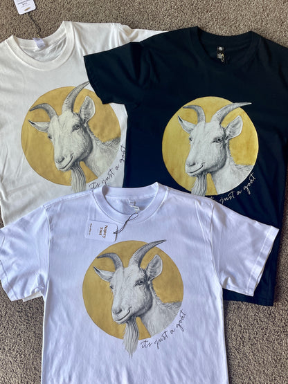 Goat t-shirt - white