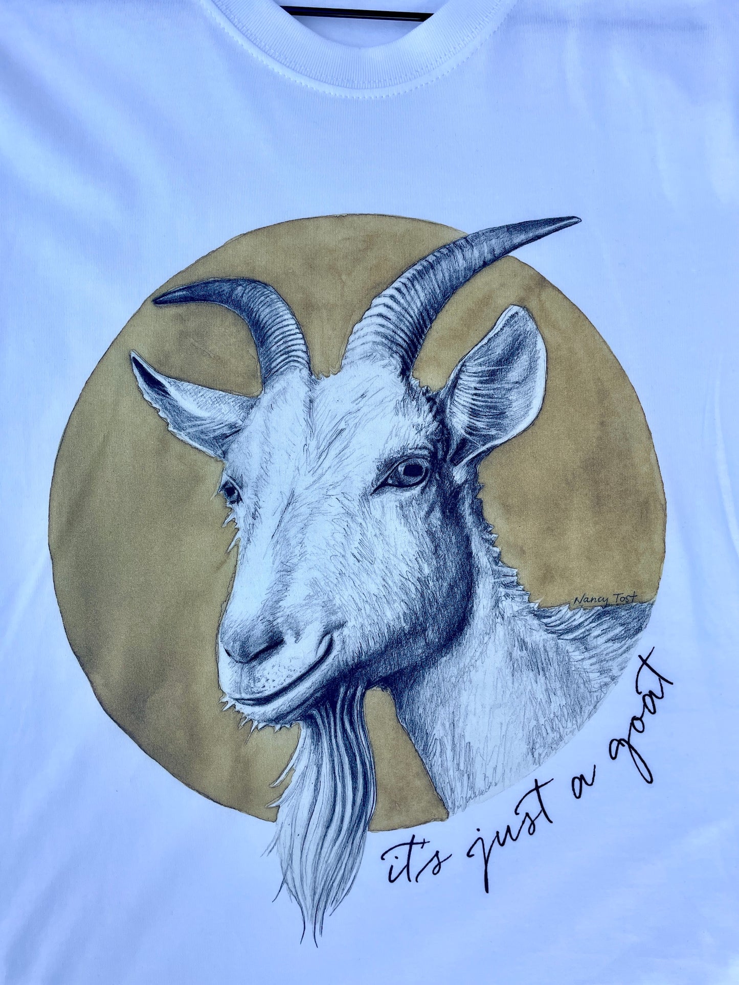 Goat t-shirt - natural