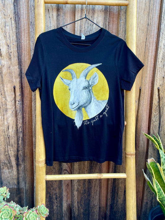 Goat t-shirt - black