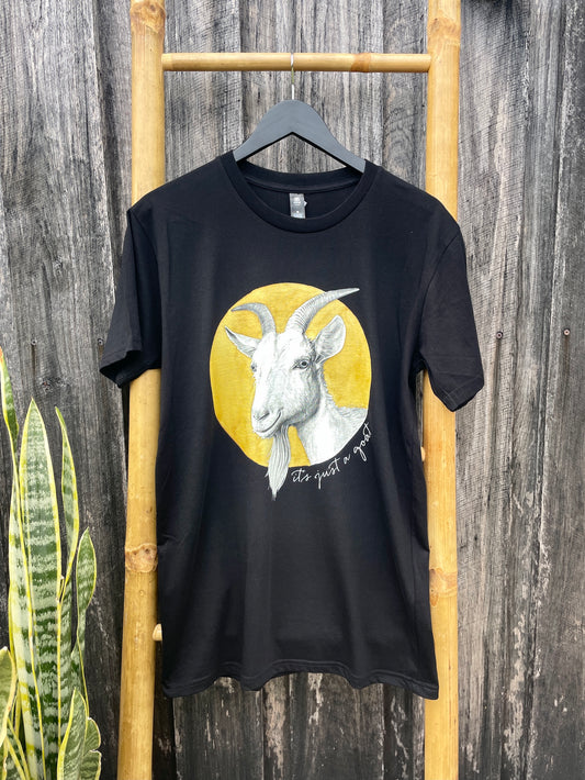 Goat t-shirt - black