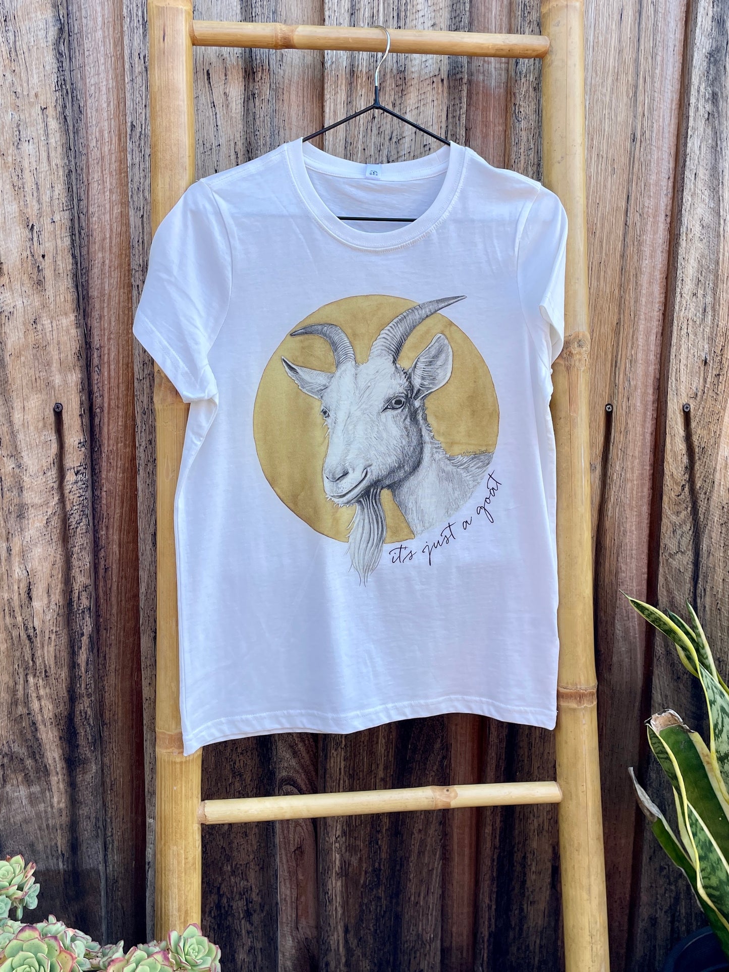 Goat t-shirt - natural