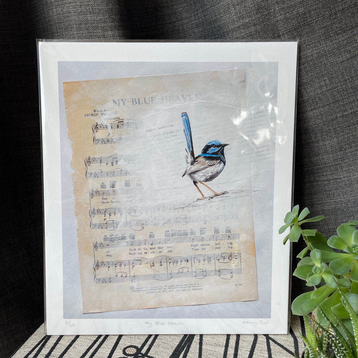My Blue Heaven print – Nancy Tost