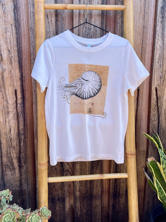 Nautilus t-shirt - natural