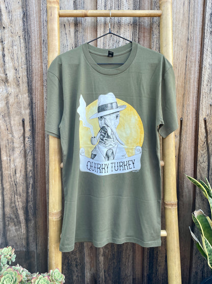 Quirky Turkey t-shirt - army